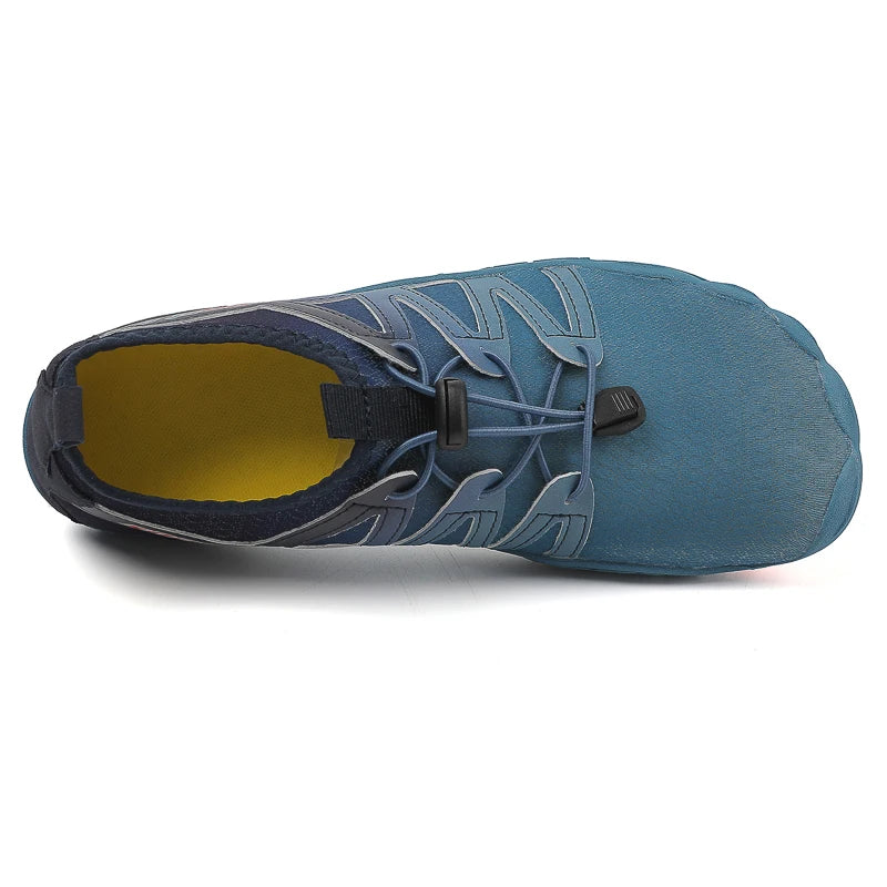 Baskets aquatiques unisexe a sechage rapide bleu2