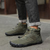 Bottes Montantes Hivernales Imperméables - Confort & Style Trekking-vert2