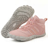 Bottes dHiver Pieds Nus Impermeables rose