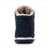 Bottes d'hiver avec fourrure chaude et semelle antidérapante-bleu5