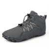 Bottes de Neige Pieds Nus - Confort, Chaleur et Style pour Hiver-gris4