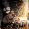 Bottes de Sécurité Légères pour Hommes - Protection Embout en Acier-marron6