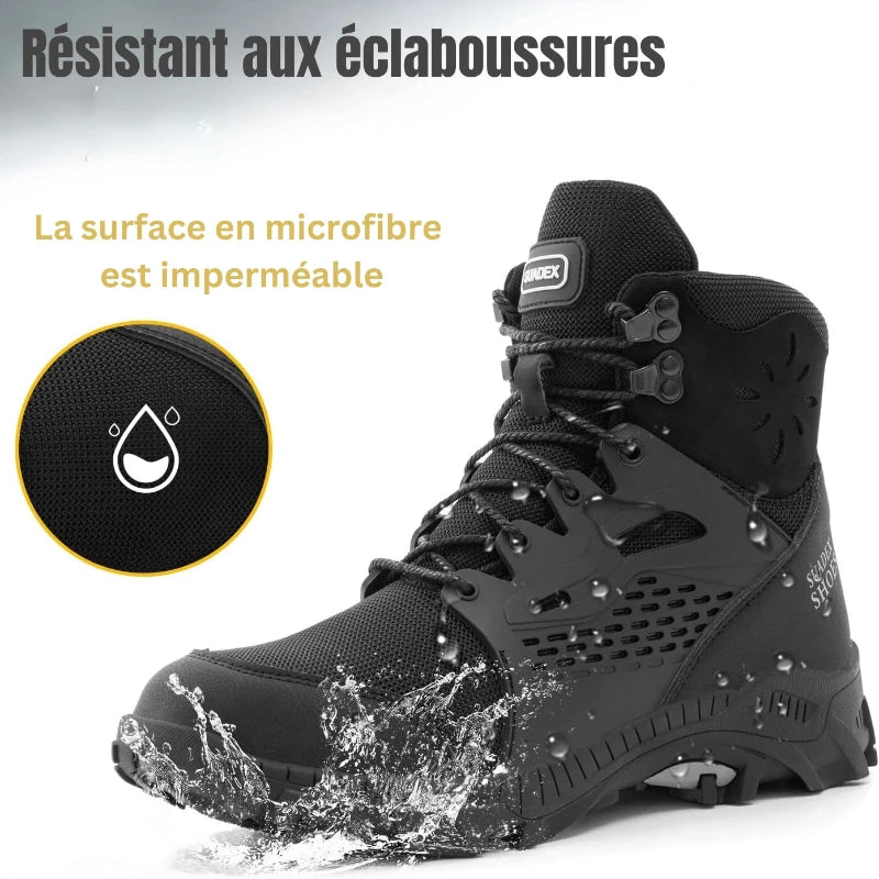 Bottes de Securite Impermeables a Embout en Acier - Unisexe 2