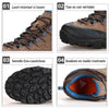 Chaussures de Randonnee Resistantes et Impermeables - Pour Hommes marron1