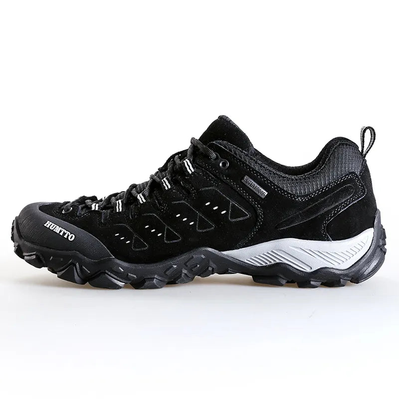 Chaussures de Randonnee Resistantes et Impermeables - Pour Hommes noir