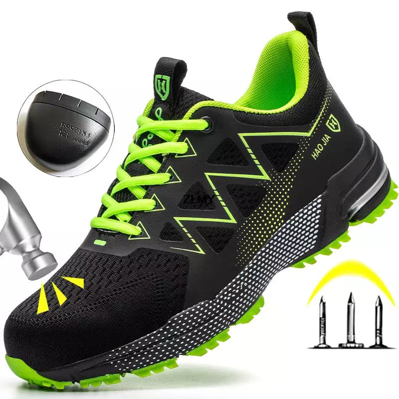 Chaussures de Securite Anti-coup en Acier pour Homme - Baskets de securite anti Destruction