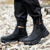 Chaussures de Soudage Anti-Étincelle – Sécurité Montante Imperméable-noir1