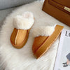 Stylish fur slippers for women 