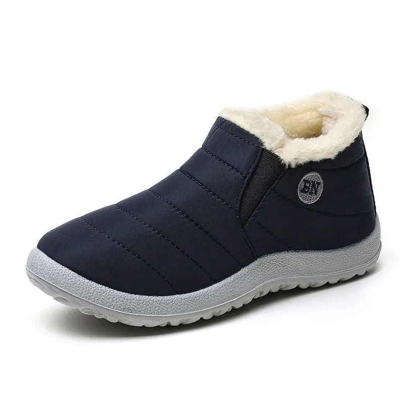 Women's Waterproof Snow Boots with Warm Fur 