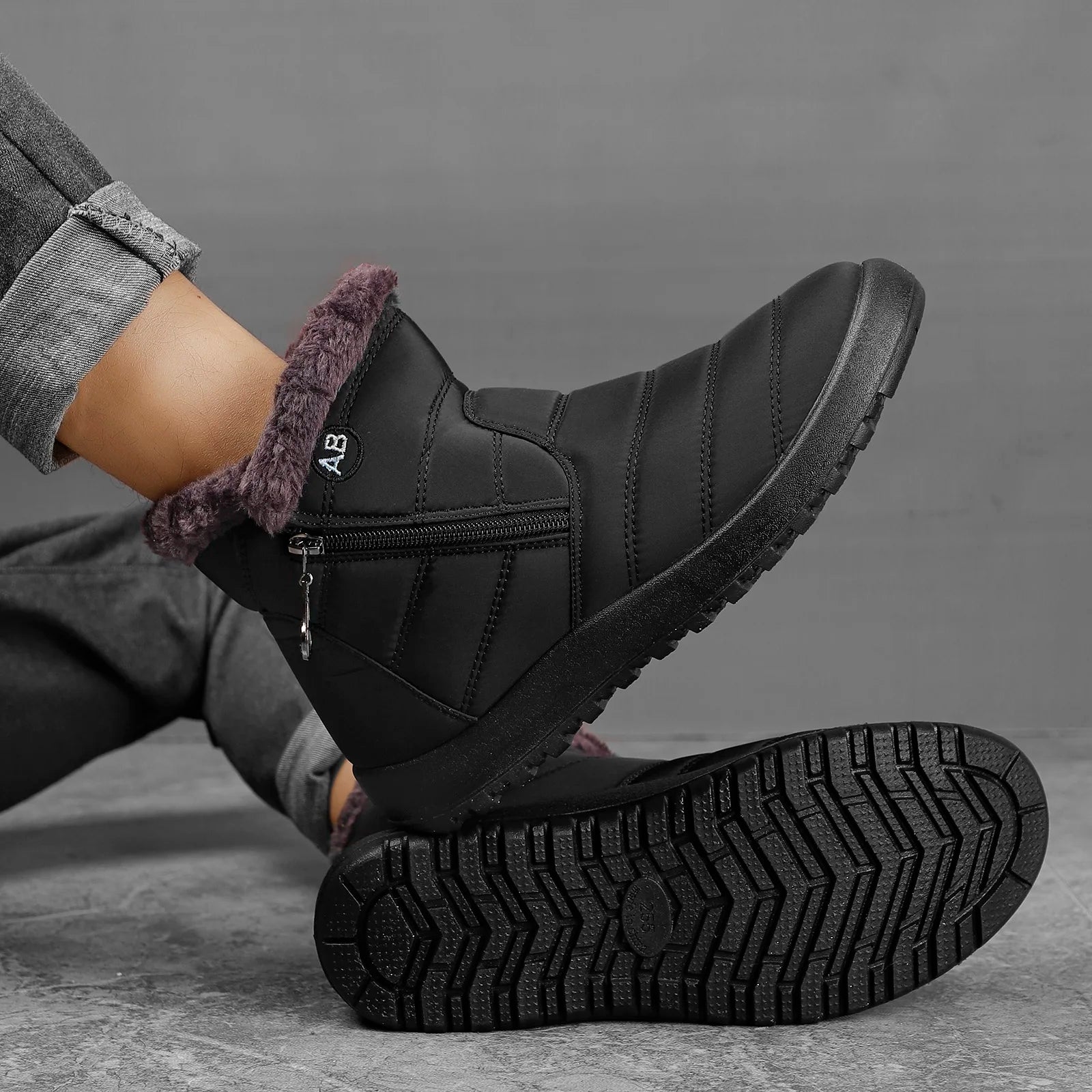 High quality snow boots for men