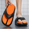 Tongs Confortables a Plateforme orange3