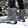 Bottes hautes de neige chaudes en peluche pour Hommes